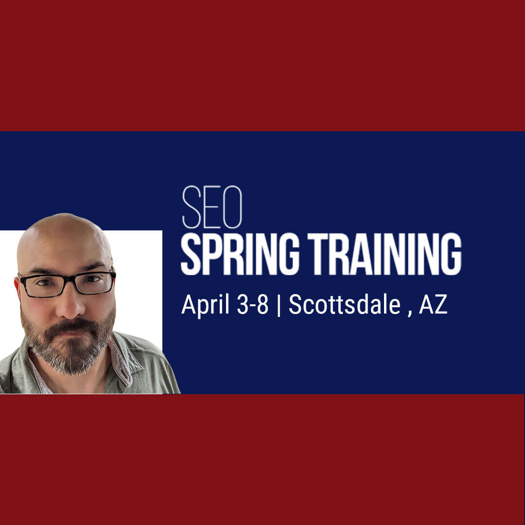 Brian Kato to present at SEO Spring Training 2024